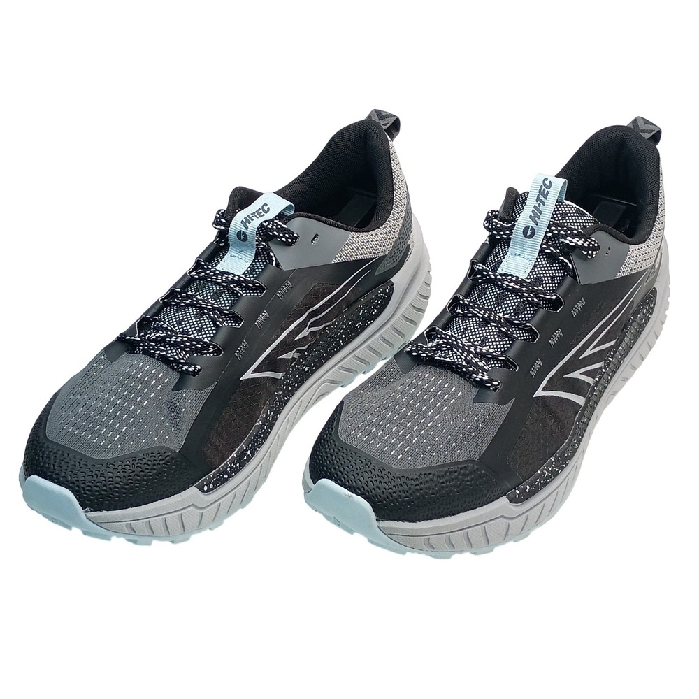 Hi-Tec CH80450W-BVL Trail Shoe‎ Women Size 11 Black Grey Athletic Sneakers